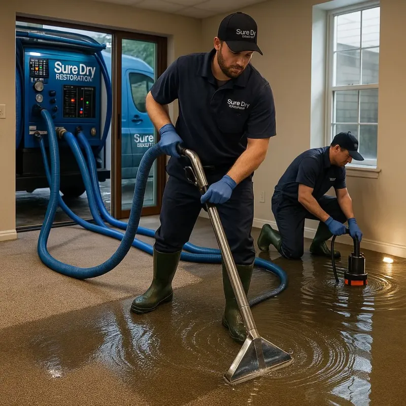 Water Extraction and Removal process in Washburn, ND